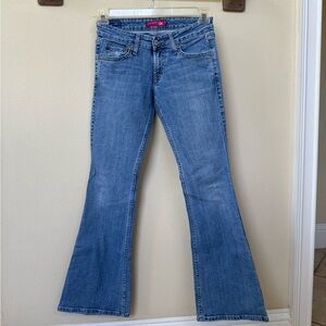 Vintage Levi’s back button flap pocket Women's Blue Flare Jeans